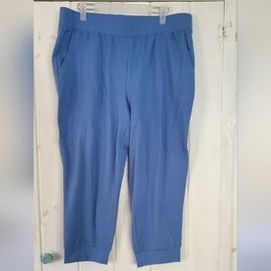 Denim & Co. Active French Terry Pull-On Crop Joggers